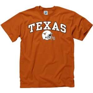   Longhorns Youth Dark Orange Football Helmet T Shirt: Sports & Outdoors