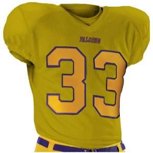   Youth Dazzle Custom Football Jerseys VG   VEGAS GOLD YM Sports