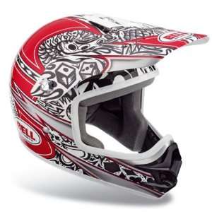   SC X Jr. Speed Tat Red Youth Motocross Helmet 2010 Model: Automotive