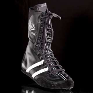 New Raging Bull Leather Boxing Boots   Black 38 / 5 UK  
