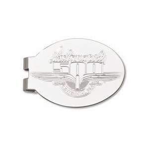  Indianapolis Motor Speedway Laser Engraved Oval Money Clip 