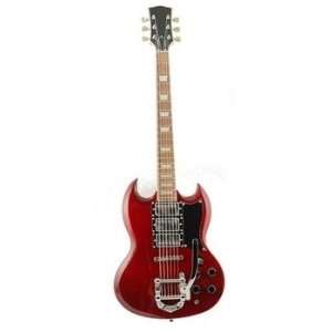    NEW ELECTRIC GUITAR TRIPLE SUPER HOT PICKUPS RED: Everything Else