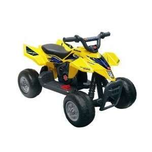  Yellow Suzuki 6V Big Ride On ATV, Plastic (0738 