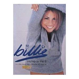  Billie Poster Honey to the B Face Shot 