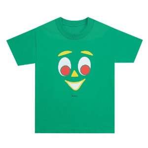  Gumby/Large Face Green T shirt Youth Small: Health 