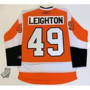  Michael Leighton Philadelphia Flyers Real Rbk Jersey 