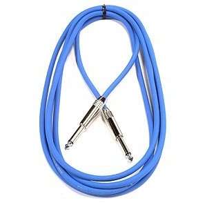  Peavey 10 Light Blue Instrument Cable: Musical 