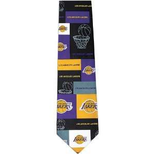 Lakers Ralph Marlin NBA Block & Play Tie: Sports 
