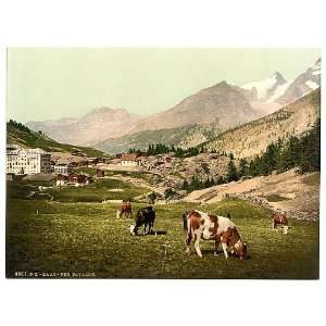  Saas Fee,a landscape,Valais,Alps of,Switzerland: Home 