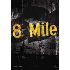  8 Mile 27x40 Single Sided Original Movie Poster