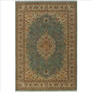   Light Blue Imperial Garden 02600 Rug, 55 by 8 Home & Kitchen