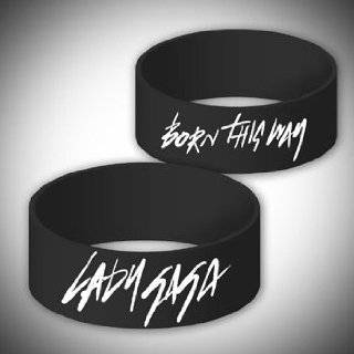  Lady Gaga Born This Way Rubber Bracelet Size  One Size 