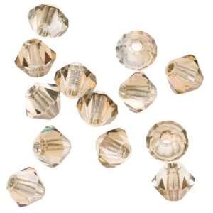  Preciosa Czech Crystal Bicones Glass Beads 4mm Celsian 