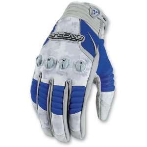   Comp RR 5 Gloves , Gender: Mens, Color: Blue Camo, Size: Sm 3340 0538