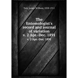  The Entomologists record and journal of variation. v. 2 