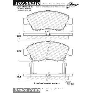  Centric Parts, 100.06210, OEM Brake Pads Automotive
