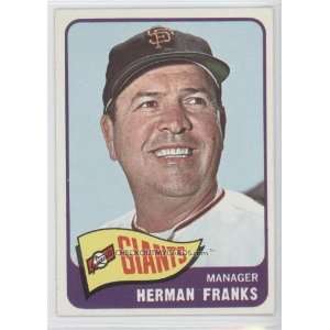  1965 Topps #32   Herman Franks MG: Everything Else