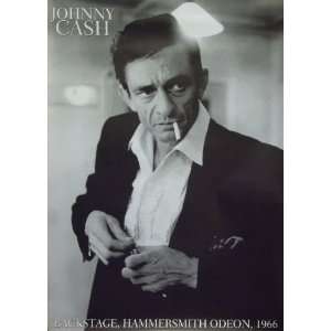  Johnny Cash 24x34 Backstage Hammersmith Poster 2001 