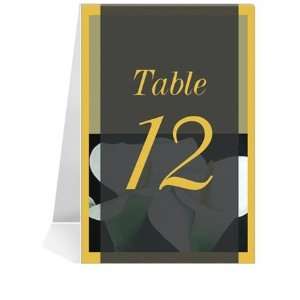   Table Number Cards   Calla Lily Dream #1 Thru #29