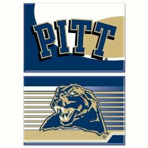  University Of Pittsburgh Magnet Rect 2pk 2x3 Sports 