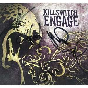  Killswitch Engage Autographed Signed CD Cover: Everything 