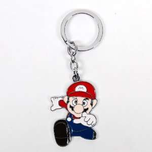  Super Mario Figure Metal Keychain Keyring Key: Office 