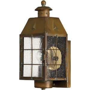  Outdoor Antique Lighting. Aged Brass Nantucket Porch Light 