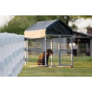  Wall Dimensions 4445 Dog Kennel, Green Cover with 66 