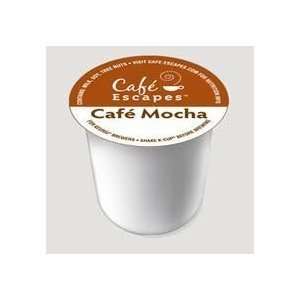 Cafe Escapes Cafe Mocha * 4 Boxes of 24 K Cups *  Grocery 
