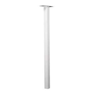  48 In Ground Aluminum Post For Standard White Patio 
