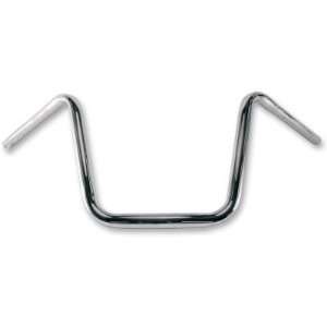 Todds Cycle Super 8 Handlebars   Ape Hanger Tall Bend   Chrome, Color 