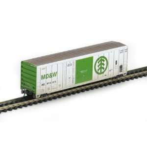 Athearn N RTR 50 Combo Door Box/Weathered, MD ATH11227 