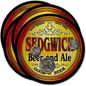  Sedgwick, KS Beer & Ale Coasters   4pk: Everything Else