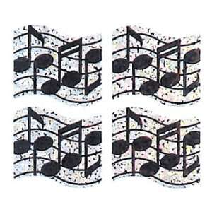   Stickers (MUSIC STAFFS) 14.5 ft Roll   100 Repeats Toys & Games