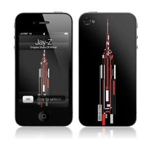 Music Skins MS JAYZ30133 iPhone 4  Jay Z  Empire State Of 