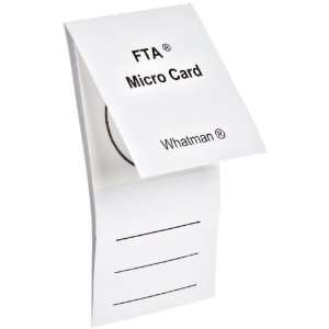 Whatman WB120210 FTA Micro Card with 1 Sample Area, 125 microliter 