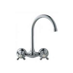  Franke WMF 1280 Double Handle Faucet W/ Arched Spout: Home 