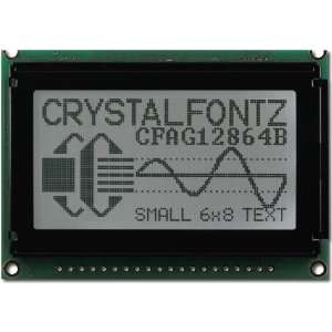  Crystalfontz CFAG12864B TFH V 128x64 graphic LCD display 