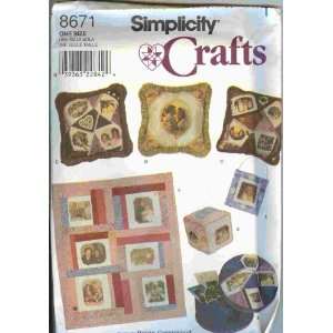   Memory Quilt, Pillows, Band Box, Cube and Ornament One Size: Arts