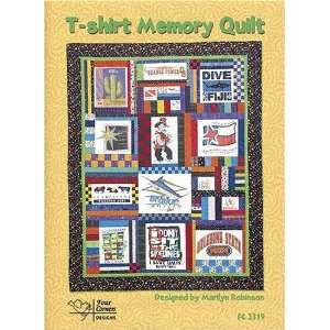  T Shirt Memory Quilt Pattern By Marilyn Robinson Office 