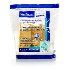  Virbac Corp CET Enzymatic Oral Hygiene Chews for Dogs 