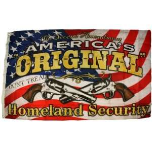  USA Flag 2nd Amendment Americas Homeland Security Big Flag 