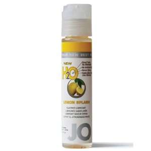  System jo h2o flavored lubricant   1 oz lemon splash 