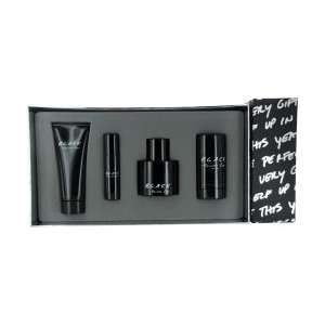  Black for Men by Kenneth Cole 4 Piece Gift Set: Beauty