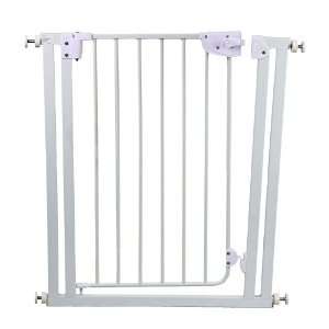  Dream On Me Self Closing Safety Gate, White, Small: Baby