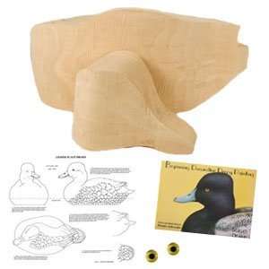  Woodcarving   LESSER SCAUP DR TUP KIT