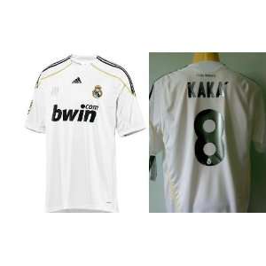  Real Madrid Home # 8 Kaka size L soccer jersey: Sports 