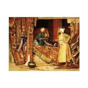  Jean Georges Vibert   Carpet Seller Giclee