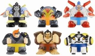 Ben 10 Sumo Slammer Battle Set #5 Cannonbolt, Super Ishiyama, Somo 