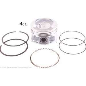  Beck/Arnley Engine Piston Set w/Rings 012 5288: Automotive